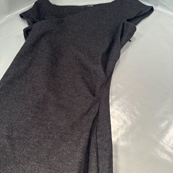 Diane Von Furstenberg Dress Women Ruched Wool Blend Knit DVF Stretch Sleeveless - Picture 7 of 16